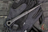 Half Face Blades- Cardiac Spike- Black G-10 Handle Scales- Armor Black Cerakoted Spike