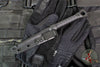 Half Face Blades- Cardiac Spike- Black G-10 Handle Scales- Armor Black Cerakoted Spike