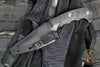 Half Face Blades- 3" Humint- Black G-10 Handle Scale- FDE Cerakoted S45VN Blade
