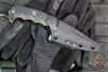Half Face Blades- 3" Humint- Black G-10 Handle Scale- FDE Cerakoted S45VN Blade