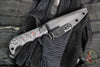 Half Face Blades- Senator- Nebula Camo Carbon Handle Scales- Acid Washed Blade