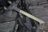 Half Face Blades- Howler Hawk- Armor Black Finished- Smooth Grip Jungle Wear Fat Carbon Handle Scales