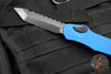 Heretic Hydra OTF Knife-Tanto Edge- Blue Handle- Black DLC Blade- Black Hardware H006-6A-BLUE