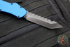 Heretic Hydra OTF Knife-Tanto Edge- Blue Handle- Black DLC Blade- Black Hardware H006-6A-BLUE