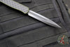 Heretic Cleric 2 OTF Auto- Double Edge- OD Green Handle- Black DLC Plain Edge Blade- Black HW H020-6A-OD