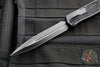 Heretic Cleric 2 OTF Auto- Tactical- Double Edge- Black Handle- Black DLC Plain Edge Blade- Black HW H020-6A-T
