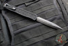 Heretic Cleric 2 OTF Auto- Tactical- Double Edge- Black Handle- Black DLC Plain Edge Blade- Black HW H020-6A-T