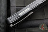 Heretic Cleric 2 OTF Auto- Tactical- Double Edge- Black Handle- Black DLC Plain Edge Blade- Black HW H020-6A-T