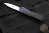 Heretic Manticore-S OTF Knife- Double Edge- Black Handle- Stonewash Blade H024-BLADE SHOW 2024