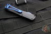 Heretic Manticore-S OTF Knife- Double Edge- Black Handle- Stonewash Blade H024-BLADE SHOW 2024