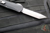 Heretic Manticore-E OTF Auto Knife- Tanto Edge- Black Handle- Stonewash Blade and Hardware H027-2A