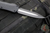 Heretic Manticore-X OTF Auto- Double Edge- Tactical- Black Frag Pattern Handle- Two-Tone Black Blade- Black HW H032F-10A-T