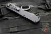 Heretic Manticore-X OTF Auto- Double Edge- Tactical- Black Frag Pattern Handle- DLC Finished Black Blade- Black HW H032F-6A-T