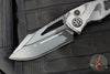 Heretic Knives Pariah Manual Folder- Cel Shade Stealth Gray Handle And Plain Edge Blade H046-CS-GRY