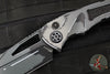 Heretic Knives Pariah Manual Folder- Cel Shade Stealth Gray Handle And Plain Edge Blade H046-CS-GRY