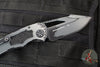 Heretic Knives Pariah Manual Folder- Cel Shade Stealth Gray Handle And Plain Edge Blade H046-CS-GRY