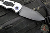 Heretic Knives Pariah OTS Auto Knife- Blizzard Finished Handle- Black Blade H048-4A-BLZ