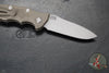 Hinderer Eklipse 3.5" Spearpoint Blade- AUTOMATIC-  Battle Bronze Titanium- Working Finish S45VN Blade
