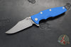 Hinderer Eklipse 3.5"- Bowie Edge- Working Finish Ti And Various G-10 Handles- Working Finish S45VN Blade