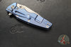 Hinderer Eklipse 3.5"- Harpoon Spanto- Stonewash Blue Titanium And Various G-10 Scales- Stonewash S45VN Steel Blade