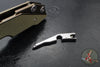 Hinderer Fulltrack- Wharncliffe Edge- Stonewash Bronze Titanium And Various G-10 Handle- Stonewash Blade