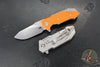 Hinderer Halftrack- Slicer Edge- Stonewash Titanium And Various G-10 Handles- Stonewash Magnacut Blade