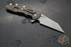 Hinderer XM-24 4.0"- Skinny Wharncliffe Edge- Battle Bronze Titanium And Various G-10 Handles- Working Finish S45VN Blade