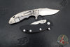 Hinderer XM-18 3.0"- Bowie Edge- Stonewash Finish Titanium And Various G-10 Handles- Stonewash Finish 20CV Blade