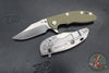 Hinderer XM-18 3.0"- Bowie Edge- Stonewash Finish Titanium And Various G-10 Handles- Stonewash Finish 20CV Blade