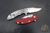 Hinderer XM-18 3.0"- Bowie Edge- Stonewash Finish Titanium And Various G-10 Handles- Stonewash Finish 20CV Blade