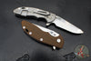 Hinderer XM-18 3.5" Spanto Edge- Bead Blast Titanium And Various G-10 Handle Scales- Stonewash Magnacut Steel Blade