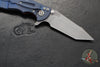 Hinderer XM-18 3.0"- Harpoon Tanto- Battle Blue Titanium And Various G-10 Handles- Working  Finish S45VN Blade