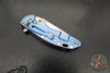 Hinderer XM-18 3.25"- Spanto Edge- Stonewash Blue Titanium and Various G-10 Handle Scales- Stonewash Magnacut Steel Blade