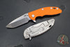 Hinderer XM-18 3.25"- Spanto Edge- Stonewash Titanium and Various G-10 Handle Scales- Stonewash Magnacut Steel Blade