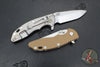 Hinderer XM-18 3.25"- Spanto Edge- Stonewash Titanium and Various G-10 Handle Scales- Stonewash Magnacut Steel Blade
