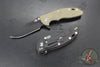 Hinderer XM-18 3.5"- Bowie Edge- Battle Black Finished Titanium with Various G-10 Handle- Battle Black Finished Magnacut Blade