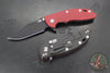 Hinderer XM-18 3.5"- Bowie Edge- Battle Black Finished Titanium with Various G-10 Handle- Battle Black Finished Magnacut Blade