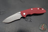 Hinderer XM-18 3.5"- NON FLIPPER- Recurve Edge- Battle Bronze Finished Ti And Various G-10 Scale- Working Finish Magnacut Steel Blade