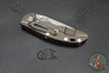 Hinderer XM-18 3.5"- NON FLIPPER- Recurve Edge- Battle Bronze Finished Ti And Various G-10 Scale- Working Finish Magnacut Steel Blade