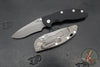 Hinderer XM-18 3.5"- NON FLIPPER- Recurve Edge- Working Finish Ti And Various G-10 Scale- Working Finish Magnacut Steel Blade