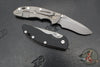 Hinderer XM-18 3.5"- NON FLIPPER- Recurve Edge- Working Finish Ti And Various G-10 Scale- Working Finish Magnacut Steel Blade