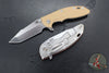 Hinderer XM-18 3.5"- Skinny Harpoon Spanto- Stonewash Titanium And Various G-10 Handles- Stonewash Magnacut Steel Blade