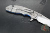 Hinderer XM-18 3.5"- Skinny Slicer- Hollow Grind- Stonewash Finished Titanium And Various G-10 Handles- Stonewash Finished Magnacut Steel Blade
