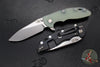Hinderer XM-18 3.5"- Slicer Edge- Hollow Grind- Stonewash DLC Titanium and Various G-10 Scales- Stonewashed 20CV Blade