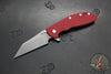 Hinderer XM-24 4.0"- Skinny Wharncliffe Edge- Working Finish Titanium And Various G-10 Handles- Working Finish S45VN Blade