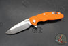 Hinderer XM-18 3.25"- Spanto Edge- Stonewash Blue Titanium and Various G-10 Handle Scales- Stonewash Magnacut Steel Blade