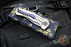 Kevin Foster- Narwhal Bowie Flipper- Carbon Fiber And Titanium Handle- Nichols Damascus Blade- Black Timascus Clip