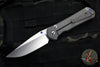 Chris Reeve Large Sebenza 31- LEFT HANDED- Drop Point- Stonewash Magnacut Steel Blade L31-1001