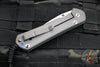 Chris Reeve Large Sebenza 31- LEFT HANDED- Drop Point- Stonewash Magnacut Steel Blade L31-1001