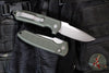 Protech Les George Rockeye Out The Side (OTS) Auto- Knurled Textured Green Finished Handle- Stonewash Magnacut Blade LG3105-GREEN